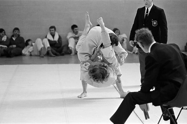 Judo Championship in Stockton. Circa 1973