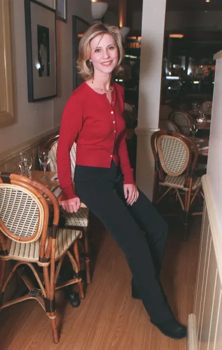 Framed Print : Julia Carling TV Presenter November 1998 for DM feature Nina interview In a Framed Print : Julia Carling TV Presenter November 1998 for DM feature Nina interview In a