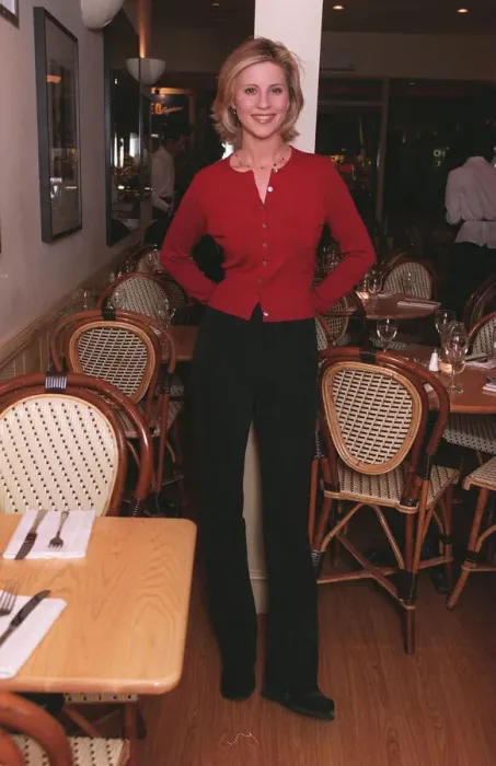 Framed Print : Julia Carling TV Presenter November 1998 for DM feature Nina interview In a Framed Print : Julia Carling TV Presenter November 1998 for DM feature Nina interview In a