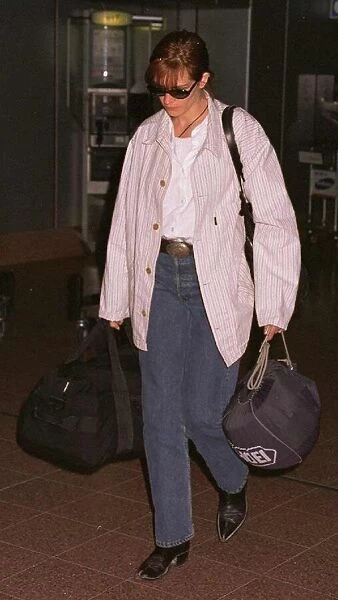 Julia Roberts actress at Heathrow Airport
