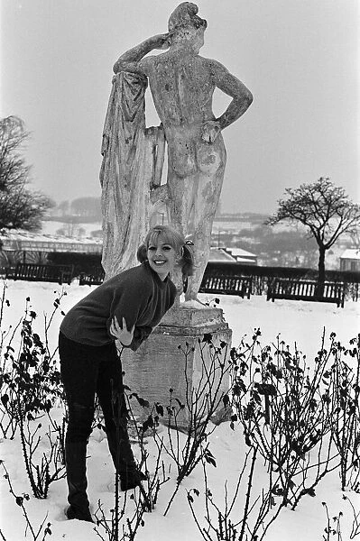 Julie Goodyear, aged 22, is pictured in Queens Park, Heywood, Lancashire