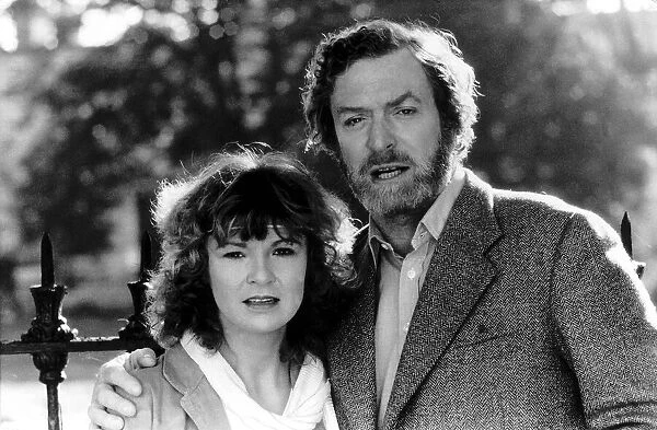 Julie Walters actress film Educating Rita, pictured with Michael Caine. July 1989
