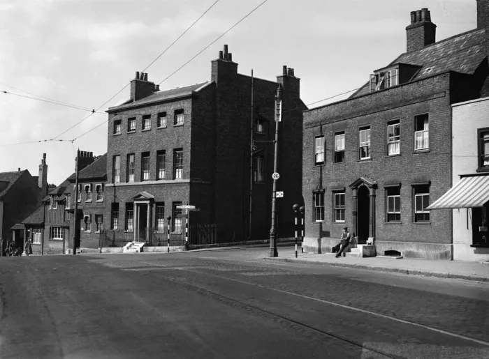 Framed Print : Junction High Street and Harefield Road, Uxbridge 1936