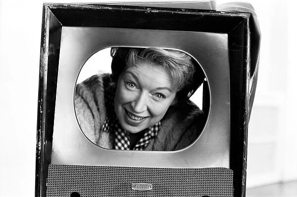 June Whitfield - television actress in 1967 Picture taken 15th March 1967