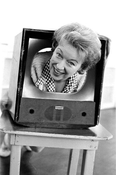 June Whitfield - television actress in 1967 Picture taken 15th March 1967