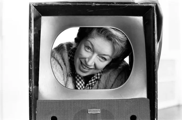 Framed Print : June Whitfield - television actress in 1967 Picture taken 15th March 1967