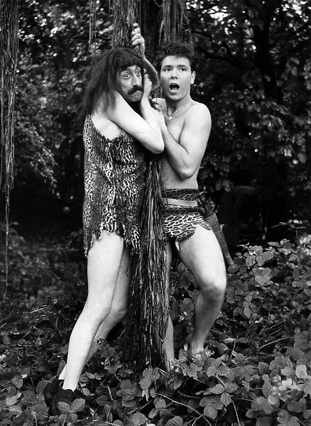 Jungle Boy (Cliff Richard) and Tarzan (Mario Fabrizi). 8th July 1960