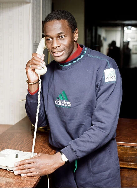 Justin Fashanu Airdrie United Football Player, 6th February 1993