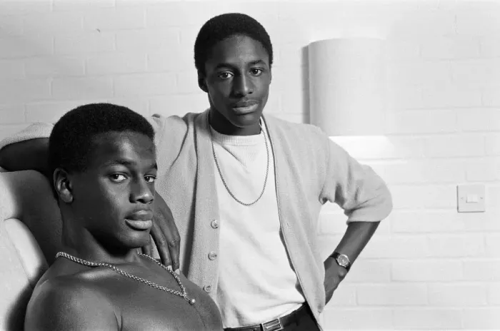 Framed Print : Justin Fashanu, Nottingham Forest Football Player, on the treatment table