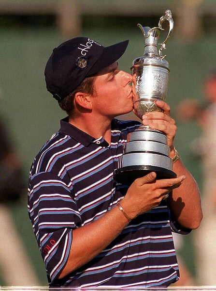 Justin Leonard Wins the 126th Royal Troon golf Open July 1997
