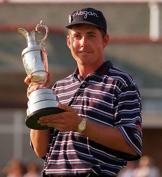 Justin Leonard Wins the 126th Royal Troon golf Open July 1997