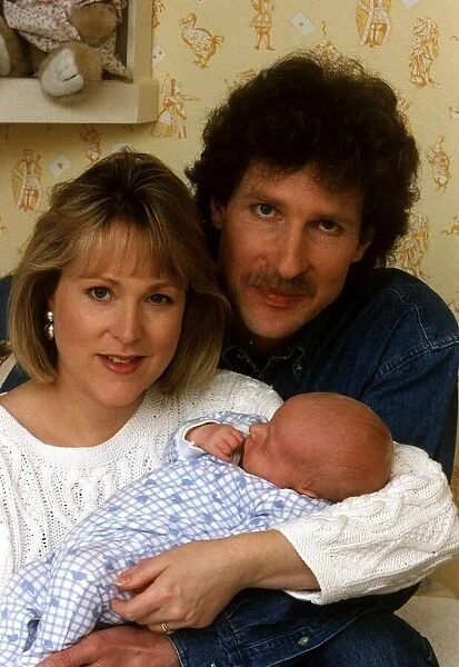 Kathryn Holloway TV Presenter With Husband Andy Watts And Baby Sam