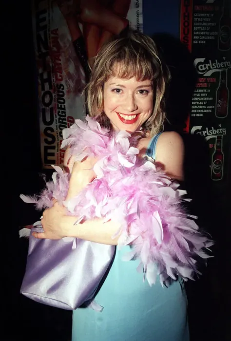 Framed Print : Katie Puckrick TV Presenter September 1997 at Relaunch of Penthouse Magazine Framed Print : Katie Puckrick TV Presenter September 1997 at Relaunch of Penthouse Magazine