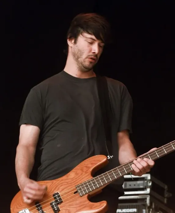 Framed Print : Keanu Reeves on stage June 1999 performing at the Glastonbury Festival with his