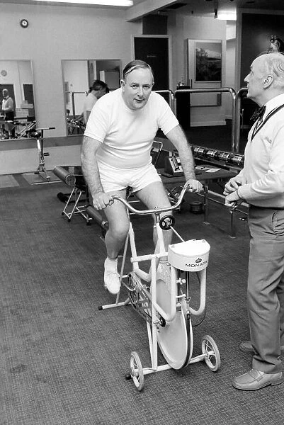 'Keeping Fit'with the Minister of Sport. The Minister of Sport