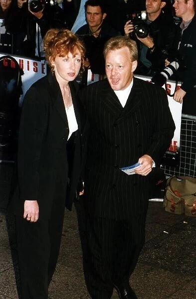 Keith Chegwin TV Presenter with woman