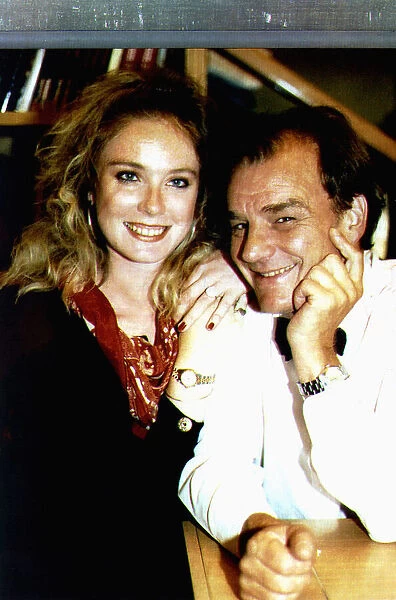 Keith Floyd with Shaunagh Mullet who he is to marry next month October19 93 ***