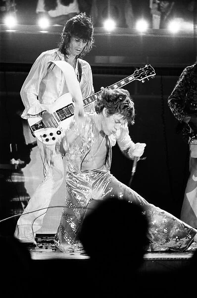 Keith Richards & Mick Jagger, Rolling Stones Inglewood Forum, Los Angeles, California