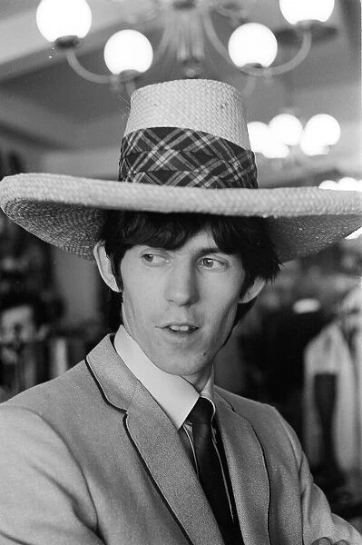 Keith Richards on the morning of 4 June 1964 when The Rolling Stones were taken shopping