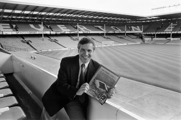 Framed Print : Ken Rogers, Book launch, One Hundred Years of Goodison Glory Framed Print : Ken Rogers, Book launch, One Hundred Years of Goodison Glory