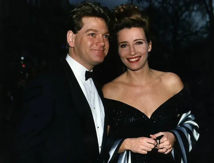 Framed Print : Kenaeth Branagh With Emma Thomson At The 1993 Bafta Awards Framed Print : Kenaeth Branagh With Emma Thomson At The 1993 Bafta Awards