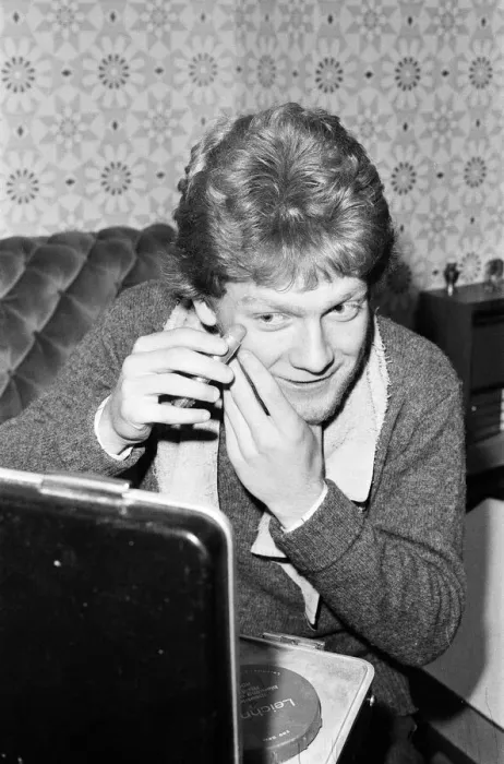 Framed Print : Kenneth Branagh, actor and student, aged 18 years old, he will be attending the Royal Framed Print : Kenneth Branagh, actor and student, aged 18 years old, he will be attending the Royal