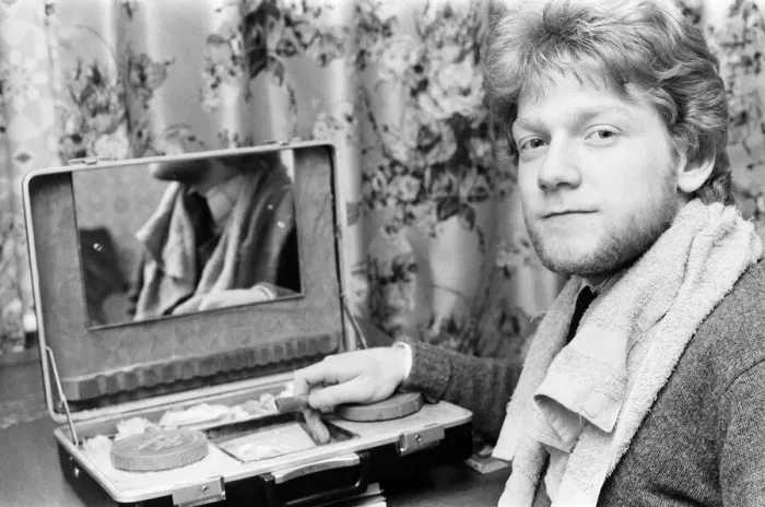 Framed Print : Kenneth Branagh, actor and student, aged 18 years old, he will be attending the Royal