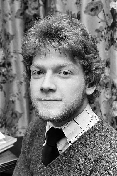 Kenneth Branagh, actor and student, aged 18 years old, he will be attending the Royal