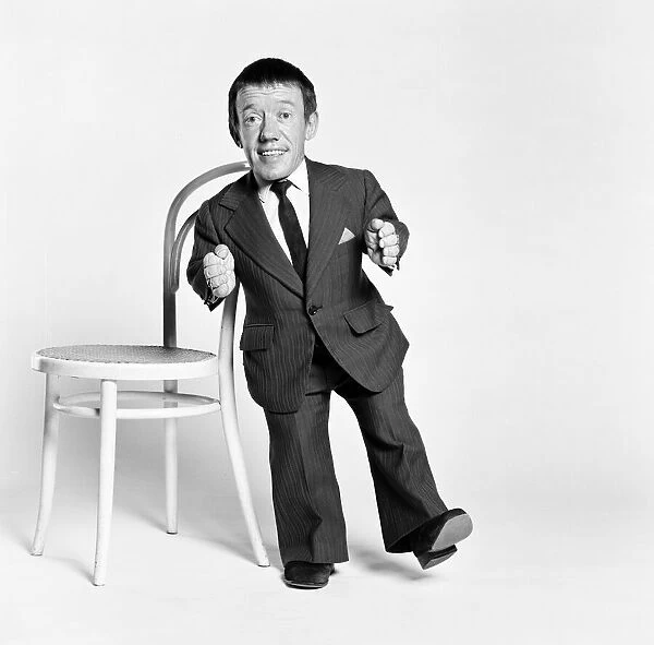 Kenny Baker, actor who plays robot character R2-D2 in new science fiction film, Star Wars