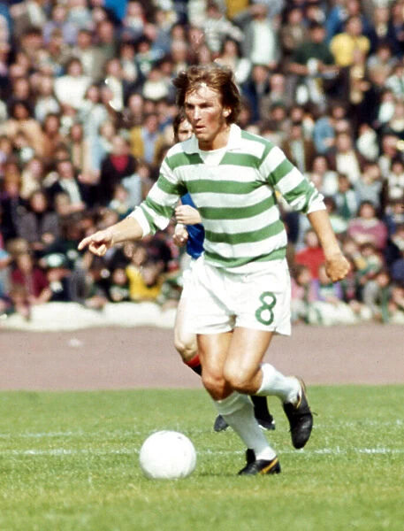 Kenny Dalglish of Celtic December 1975