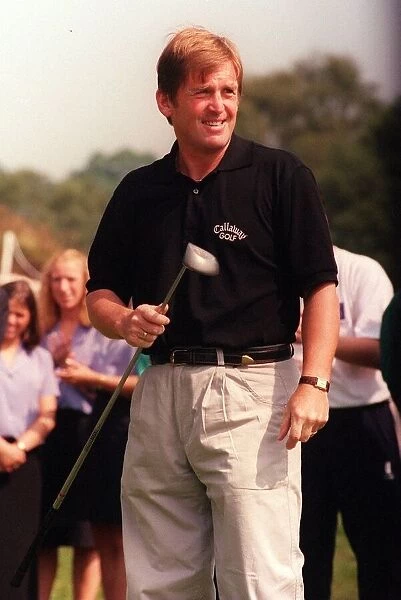 Kenny Dalglish on the course 30th July 1999 the Celtic general manager at the tee at