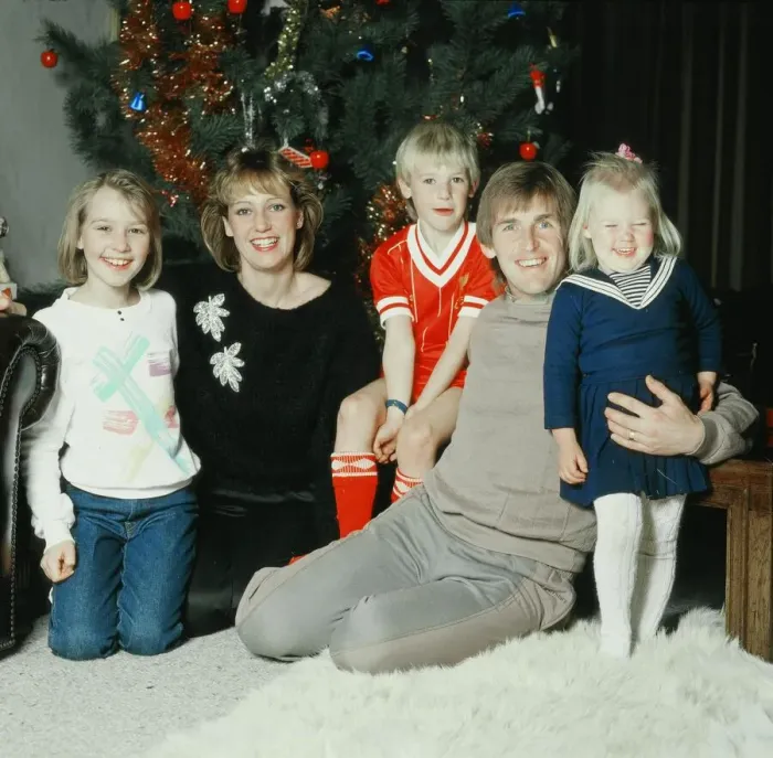 Framed Print : Kenny Dalglish and his family. Kenny Dalglish is a Scottish Football Player Framed Print : Kenny Dalglish and his family. Kenny Dalglish is a Scottish Football Player