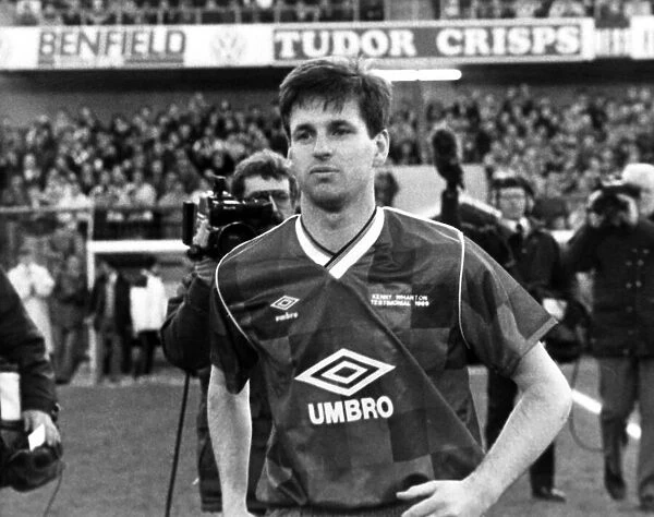 Kenny Wharton pictured at his testimonial match for Newcastle United, St James Park