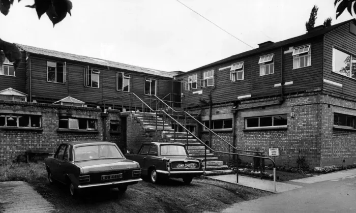Framed Print : Keresley Hospital. 10th October 1968 Framed Print : Keresley Hospital. 10th October 1968