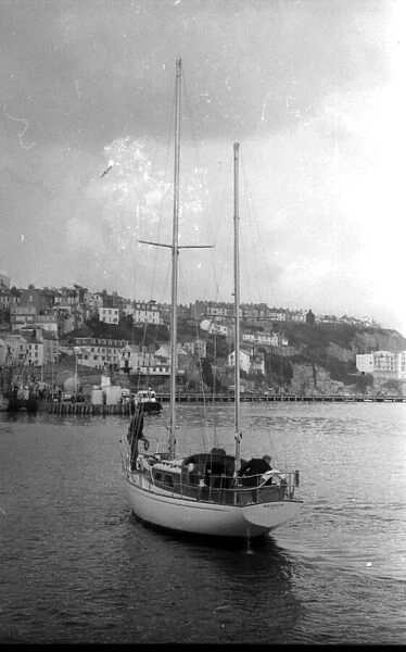 Ketch built at Uphams Yard in Brixham shortly after it was launched in April 1970