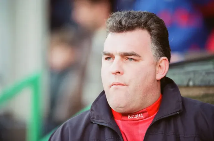 Framed Print : Kevin Cullis, new Swansea City manger, pictured in dugout and first match in charge Framed Print : Kevin Cullis, new Swansea City manger, pictured in dugout and first match in charge