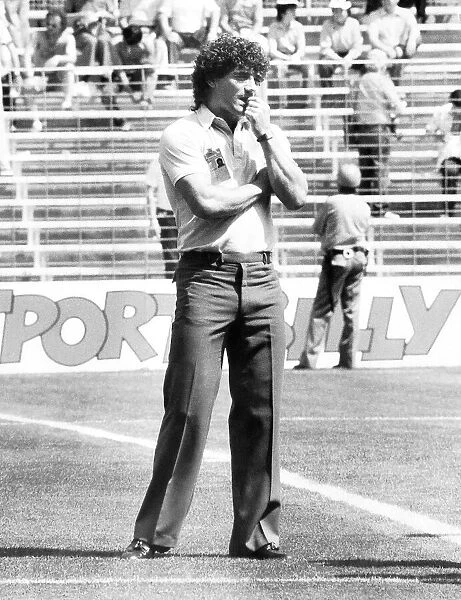 Kevin Keegan England v France game at World Cup 1982 ponders the team after