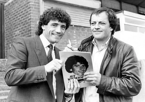 Kevin Keegan with North East actor Tim Healy Circa 1983