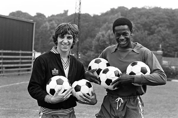 Kevin Reeves and Justin Fashanu, Norwich City Football Players, 24th August 1979