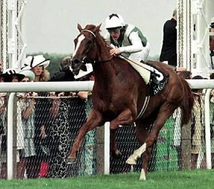 : Kieren Fallon Jockey on Bosra Sham winning the Prince Of Waless Stake at Royal Ascot : Kieren Fallon Jockey on Bosra Sham winning the Prince Of Waless Stake at Royal Ascot