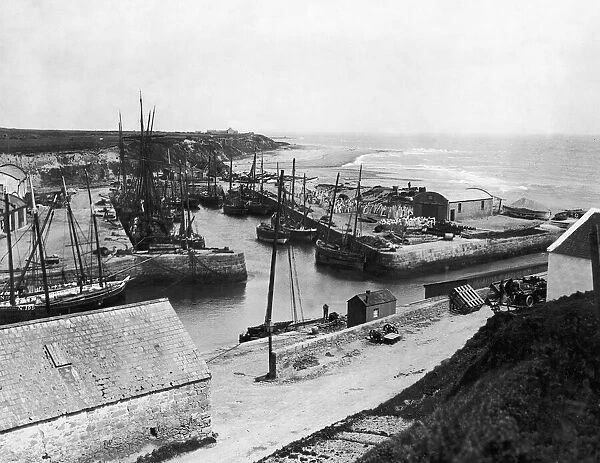 Kilkeel Harbour in County Newry Northern Ireland 27th May 1913