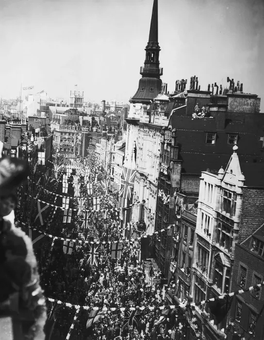 Framed Print : King George V Silver Jubilee parade Framed Print : King George V Silver Jubilee parade