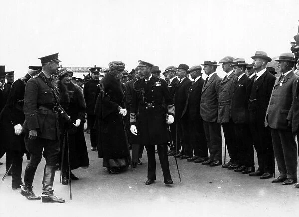 King George V visits the North West. Date Unknown