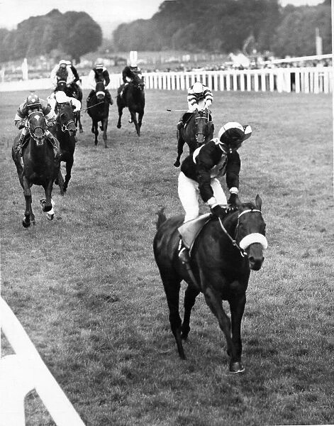 King George VI and Queen Elizabeth Stakes at Ascot, July 1971 Geoff Lewis riding