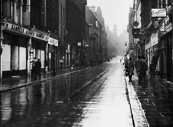 King Street, Manchester. 10th November 1936