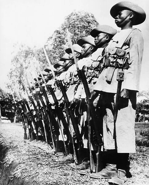 The Kings African Rifles: Nyasalanders from Central Africa who were part of