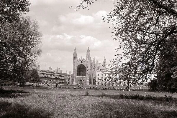 Kings College Chapel at Cambridge University Architecture Old buildings England