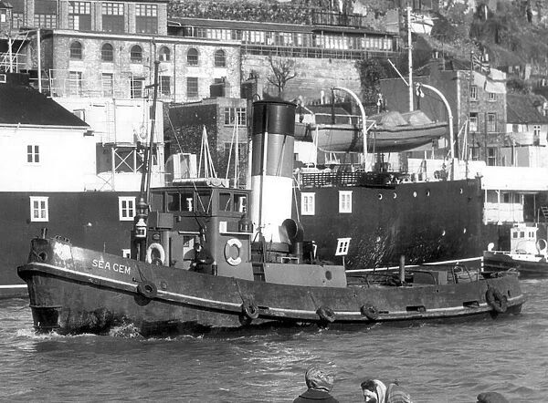 Kings TID Tug 'Sea Gem'pictured in 1961 in Bristol Harbour
