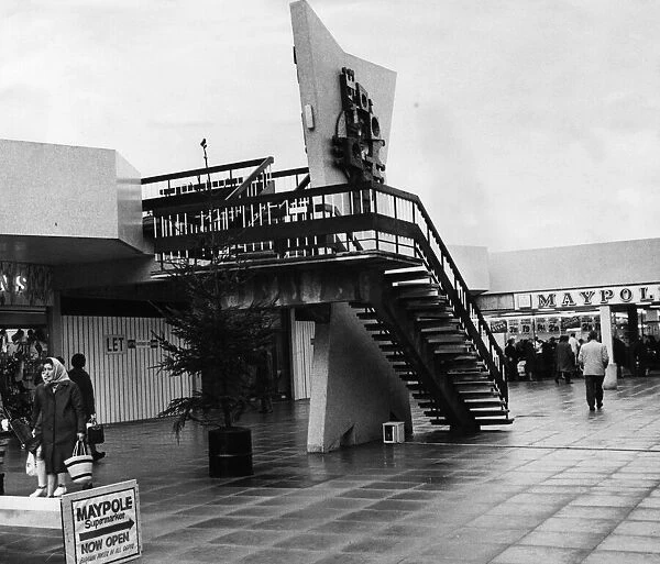 Kingstanding Shopping Centre, Kingstanding, Birmingham, 26th July 1966