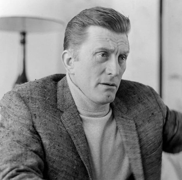 Framed Print : Kirk Douglas March 1965 Film star actor at the Dorchester Hotel, London Framed Print : Kirk Douglas March 1965 Film star actor at the Dorchester Hotel, London